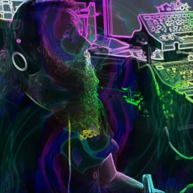 Kevin, laserist and owner of Dam Lasers
